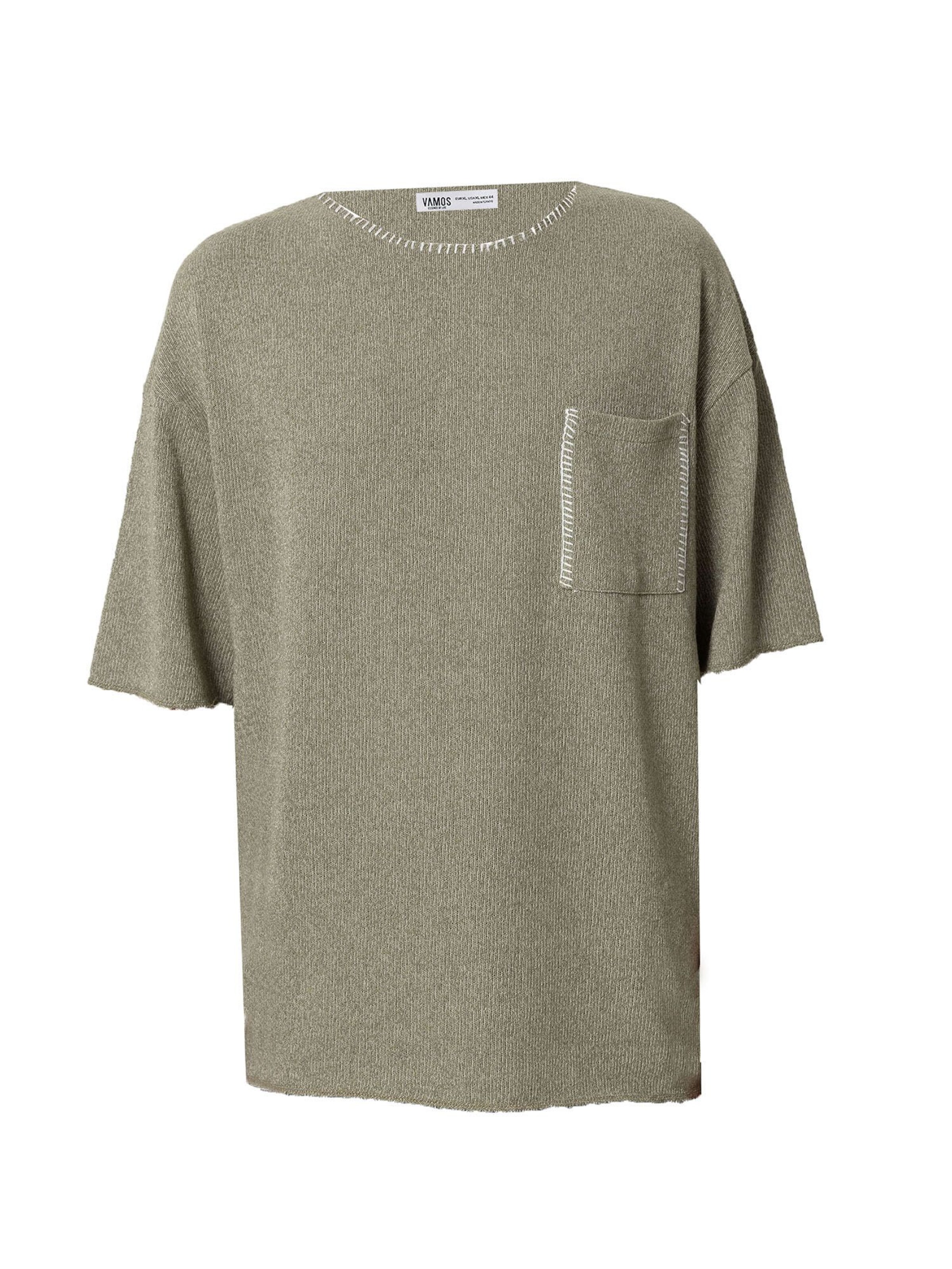 VAMOS CLO Футболка в Зеленый: спереди