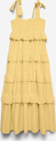 VERO MODA - Vestido 'VMDOLORES' en amarillo: frente
