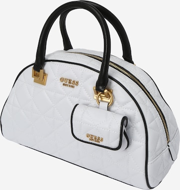 GUESS - Bolso de mano 'Midred' en blanco: frente