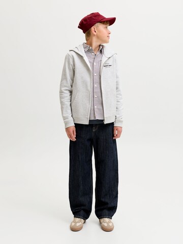 Jack & Jones Junior Sweatvest 'JORNORREBRO TYPO' in Wit