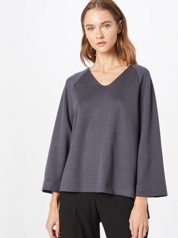 s.Oliver BLACK LABEL Sweatshirt in Grey: front