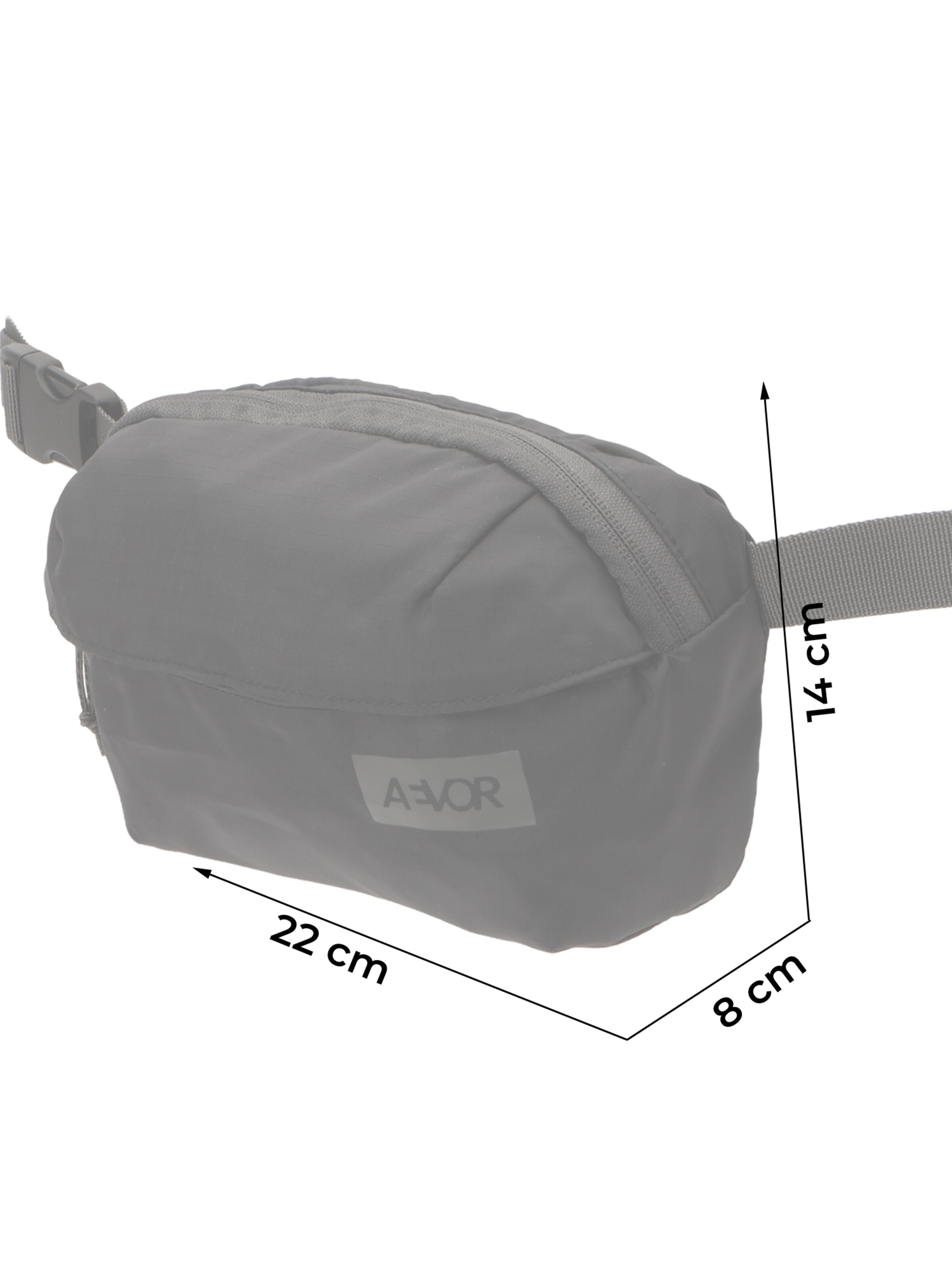 AEVOR Gürteltasche 'Ease' in Schwarz