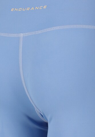 ENDURANCE Skinny Sports trousers 'Basia' in Blue