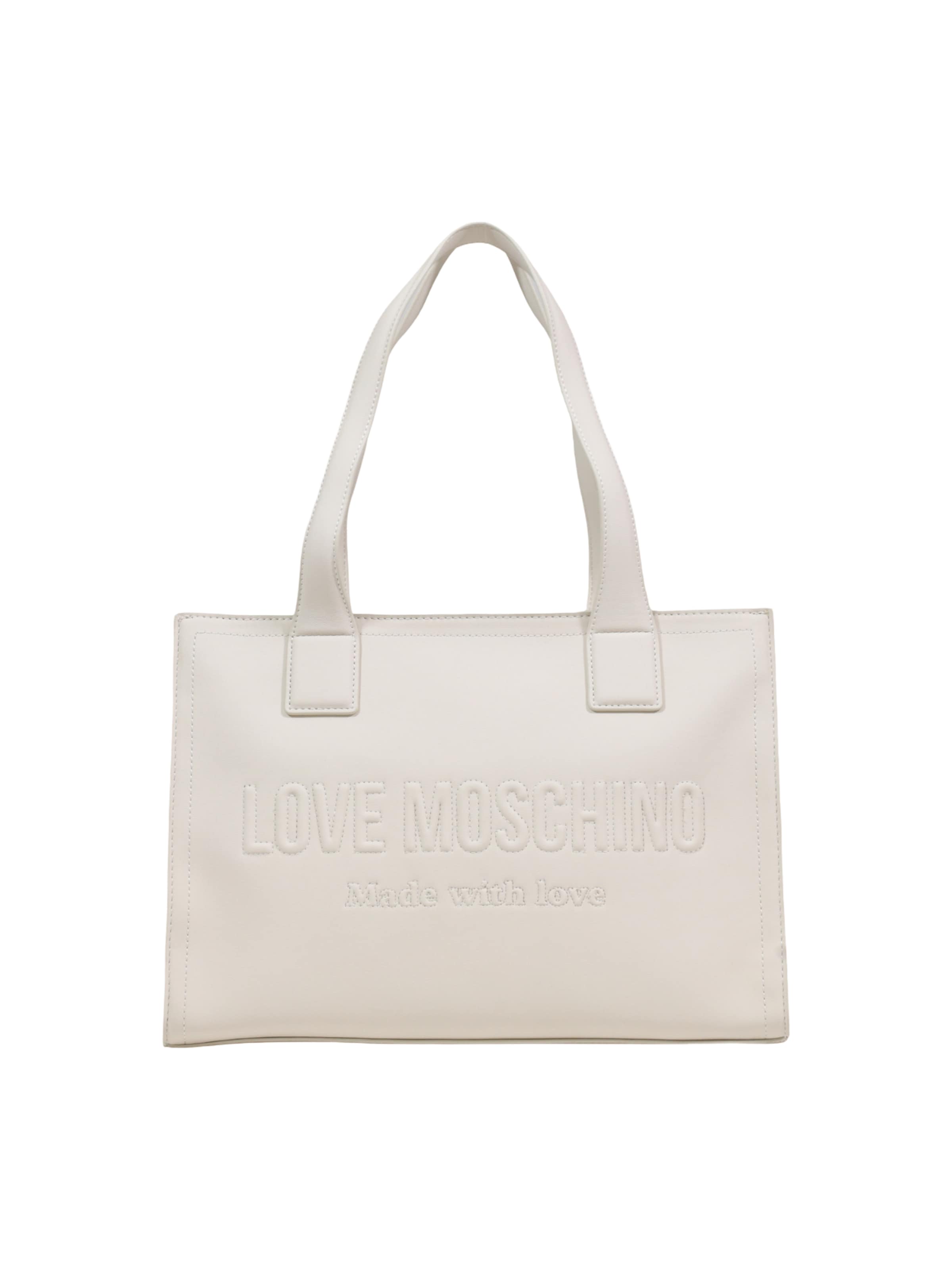 Borsa a spalla 'PU GRS JC4045PP1' di Love Moschino in beige: frontale
