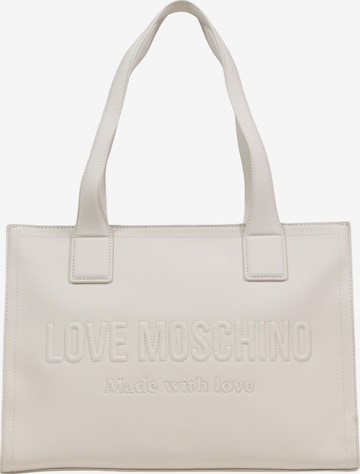 Borsa a spalla 'PU GRS JC4045PP1' di Love Moschino in beige: frontale