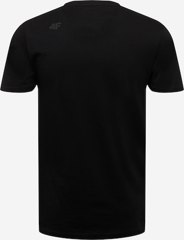 4F - Camiseta funcional en negro