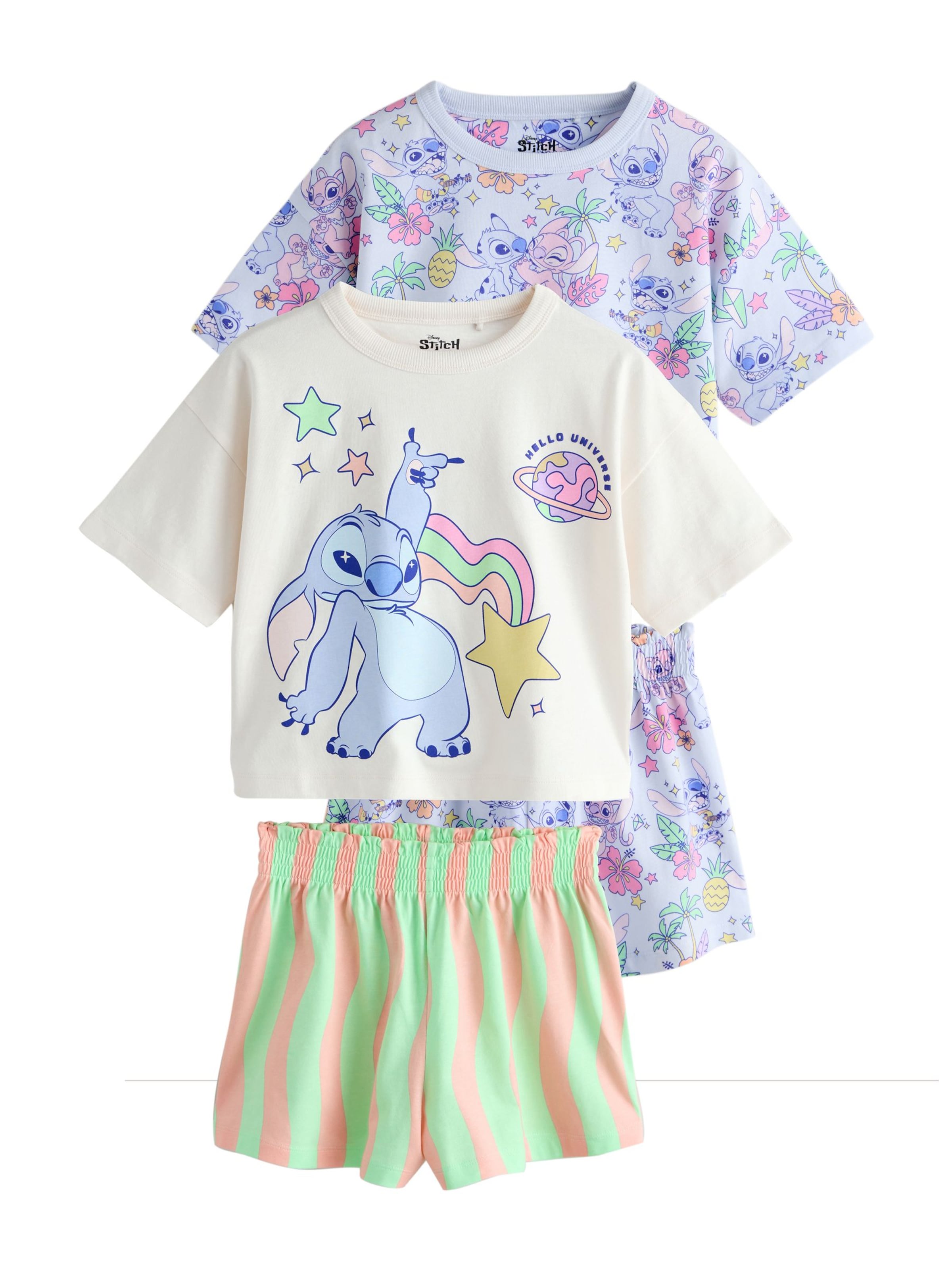 Pyjama 'Disney Lilo Und Stitch' Next en beige : devant