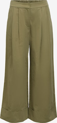 Pantalon à pince 'OBJKasani' OBJECT en vert : devant