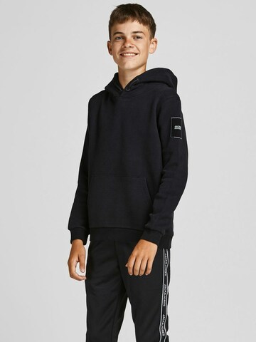 Jack & Jones Junior Mikina – černá: přední strana