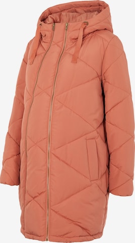 Veste d’hiver MAMALICIOUS en orange : devant