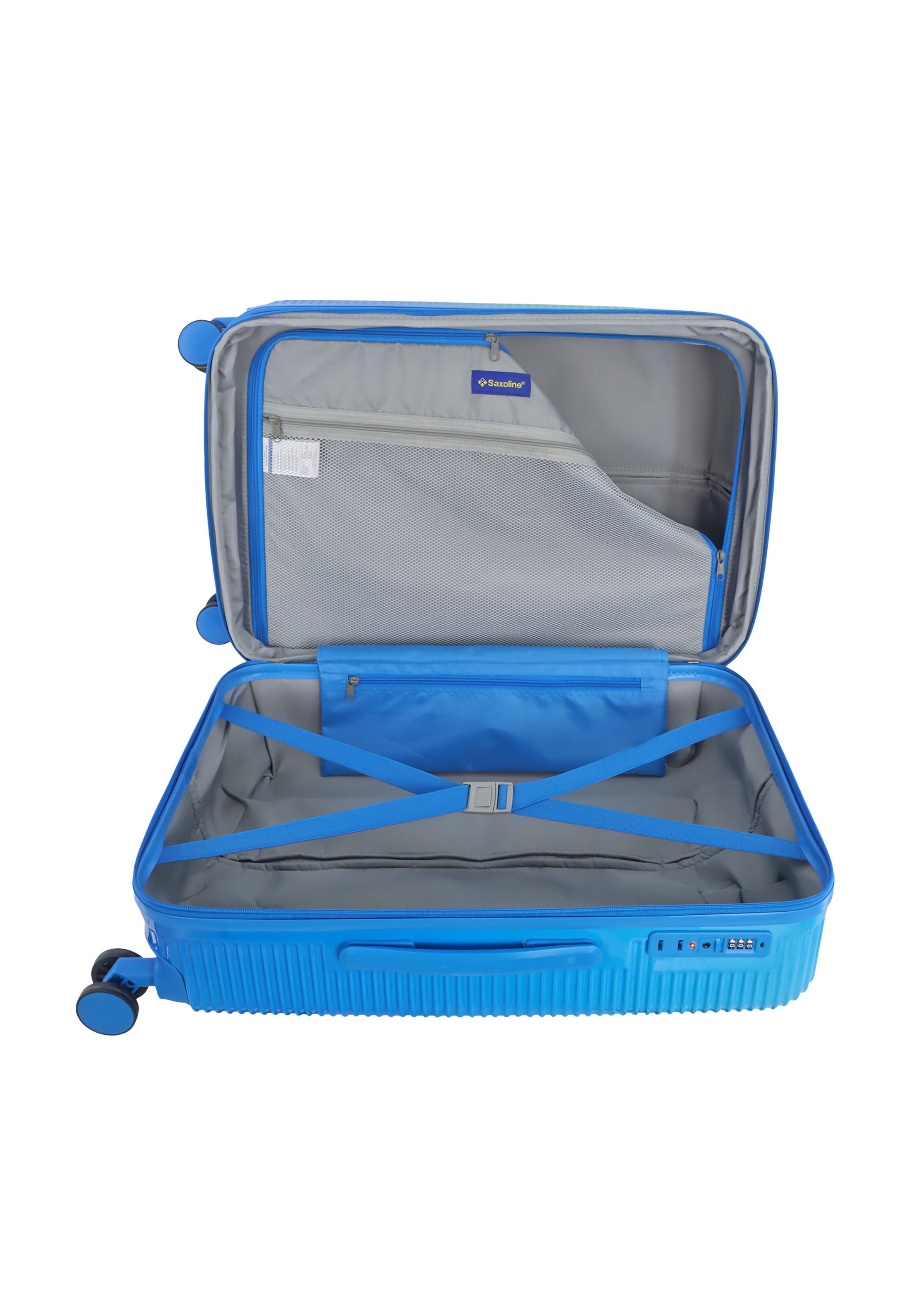 Saxoline Suitcase 'Twist' in Blue