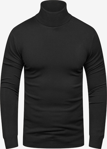 behype Sweater 'Tiberius' in Black: front