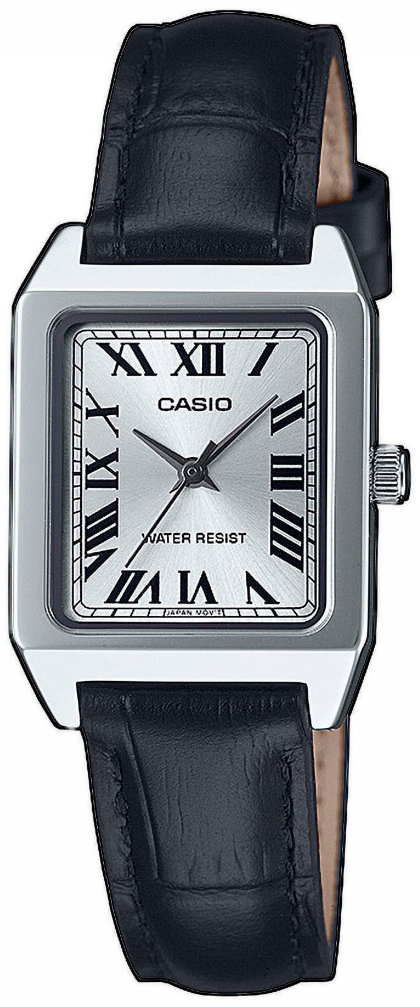 CASIO Analog Watch in Silver: front