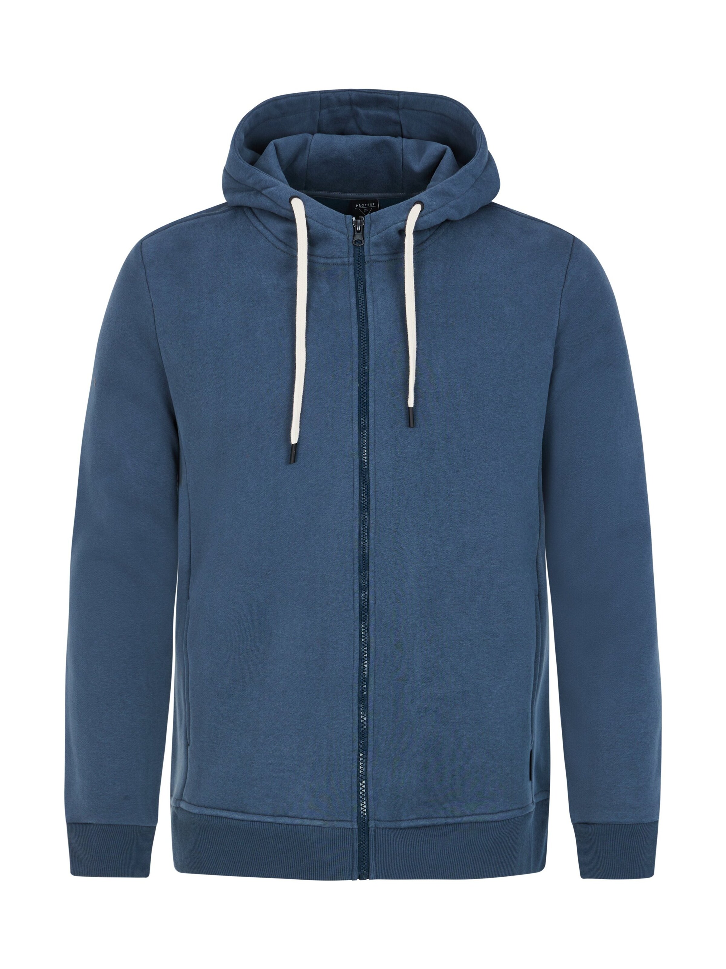 PROTEST Sweatjacke 'PRTMAKAI'‌‌‌‌‌ in Blau: Vorderseite