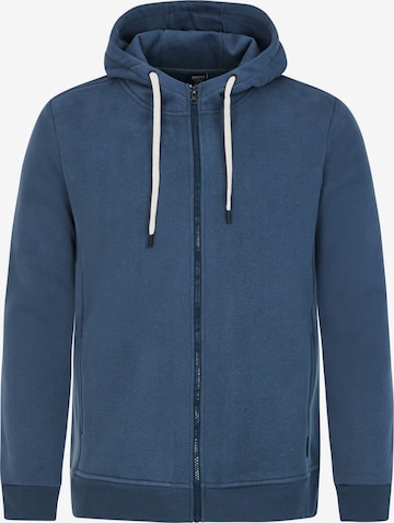 PROTEST Sweatjacke 'PRTMAKAI' in Blau: Vorderseite