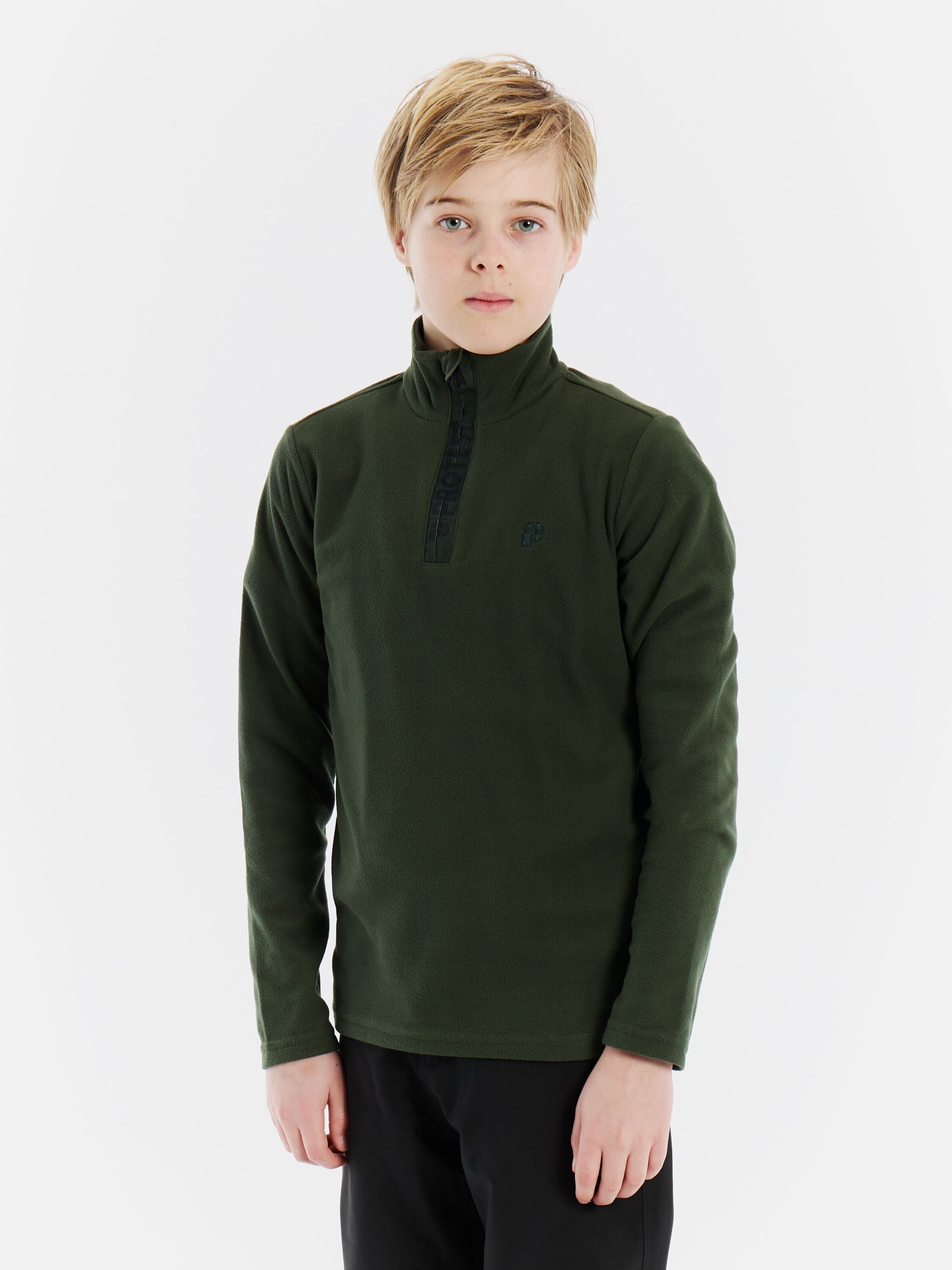 PROTEST Sportief sweatshirt 'Reperfecty JR' in Groen: voorkant