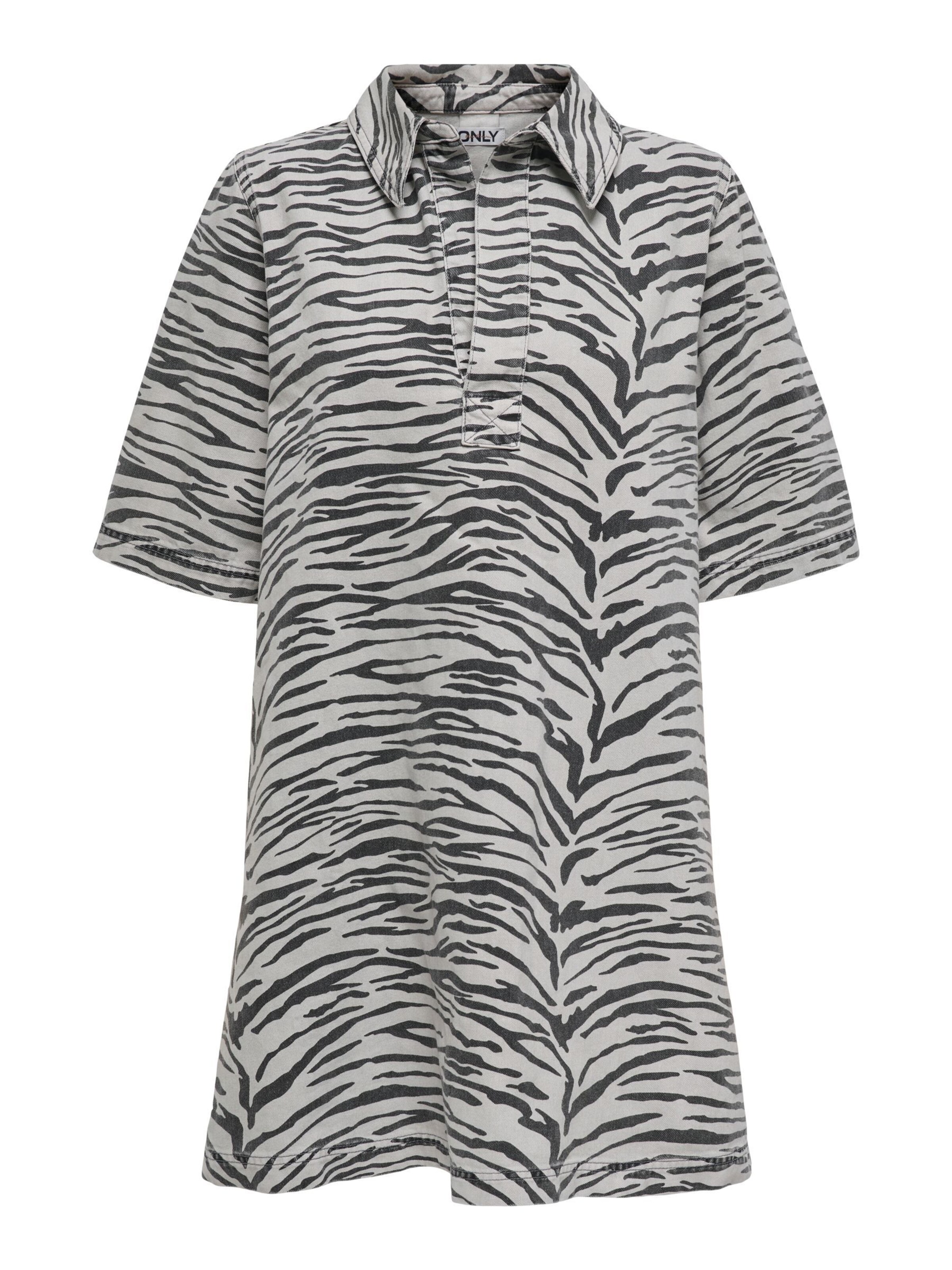 ONLY Kleid 'ONLGRY' in Grau: Vorderseite