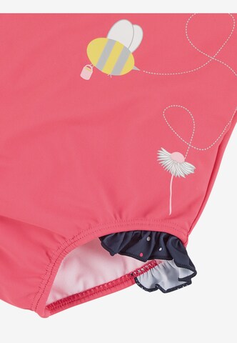 STERNTALER Badeanzug 'Biene' in Pink