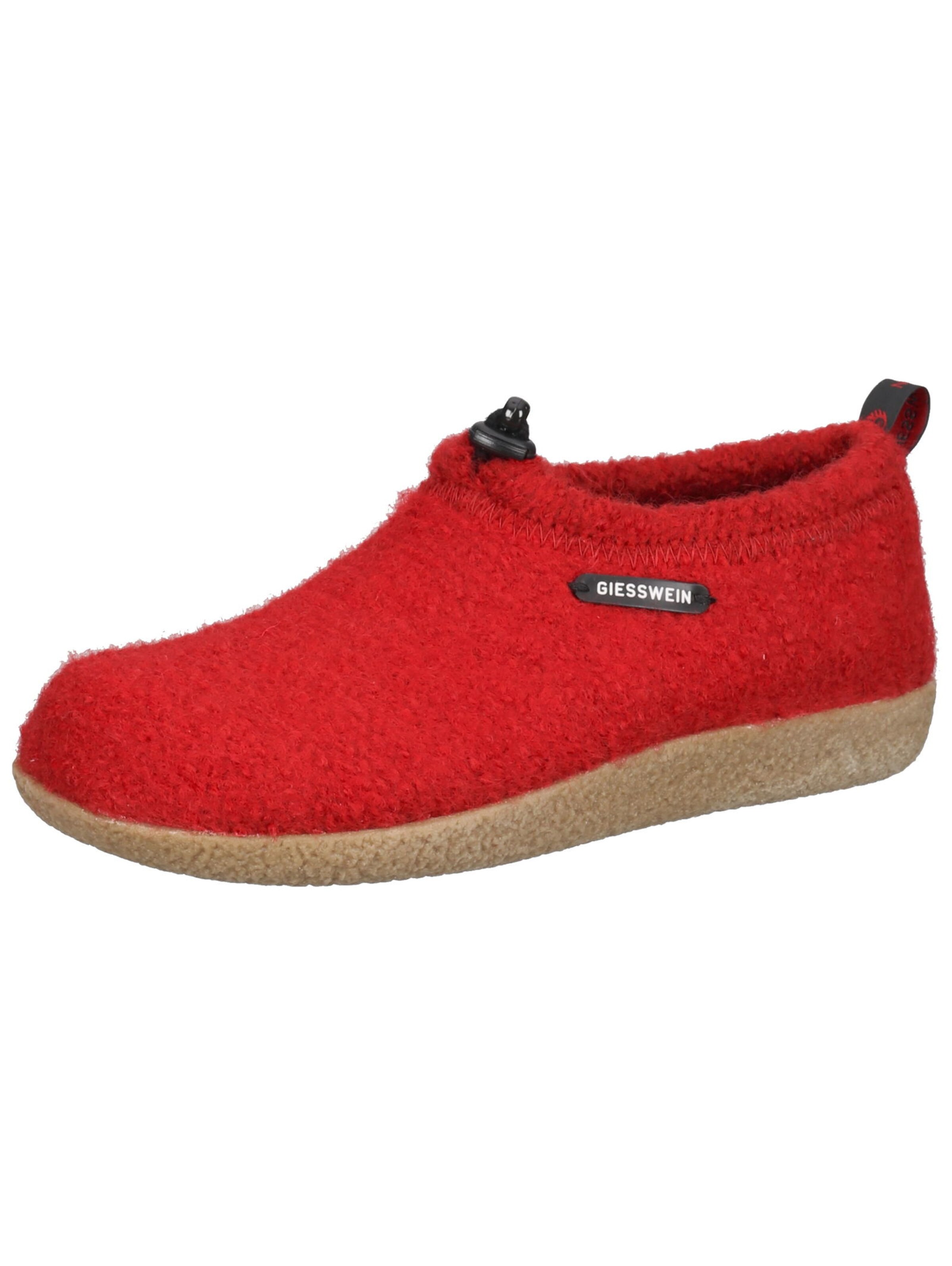 GIESSWEIN Slipper in Red: front