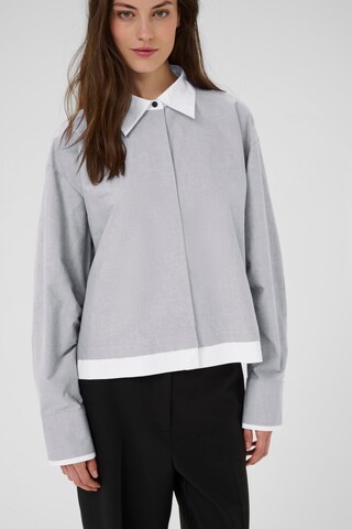 KAREN BY SIMONSEN Blouse 'KBDeborah Tessa' in Grey