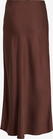 VILA Skirt 'ELLETTE' in Brown