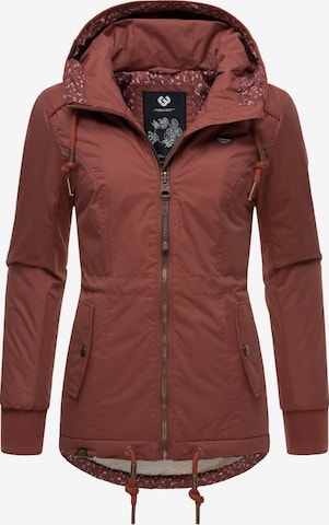 Giacca funzionale 'Danka' di Ragwear in rosso: frontale