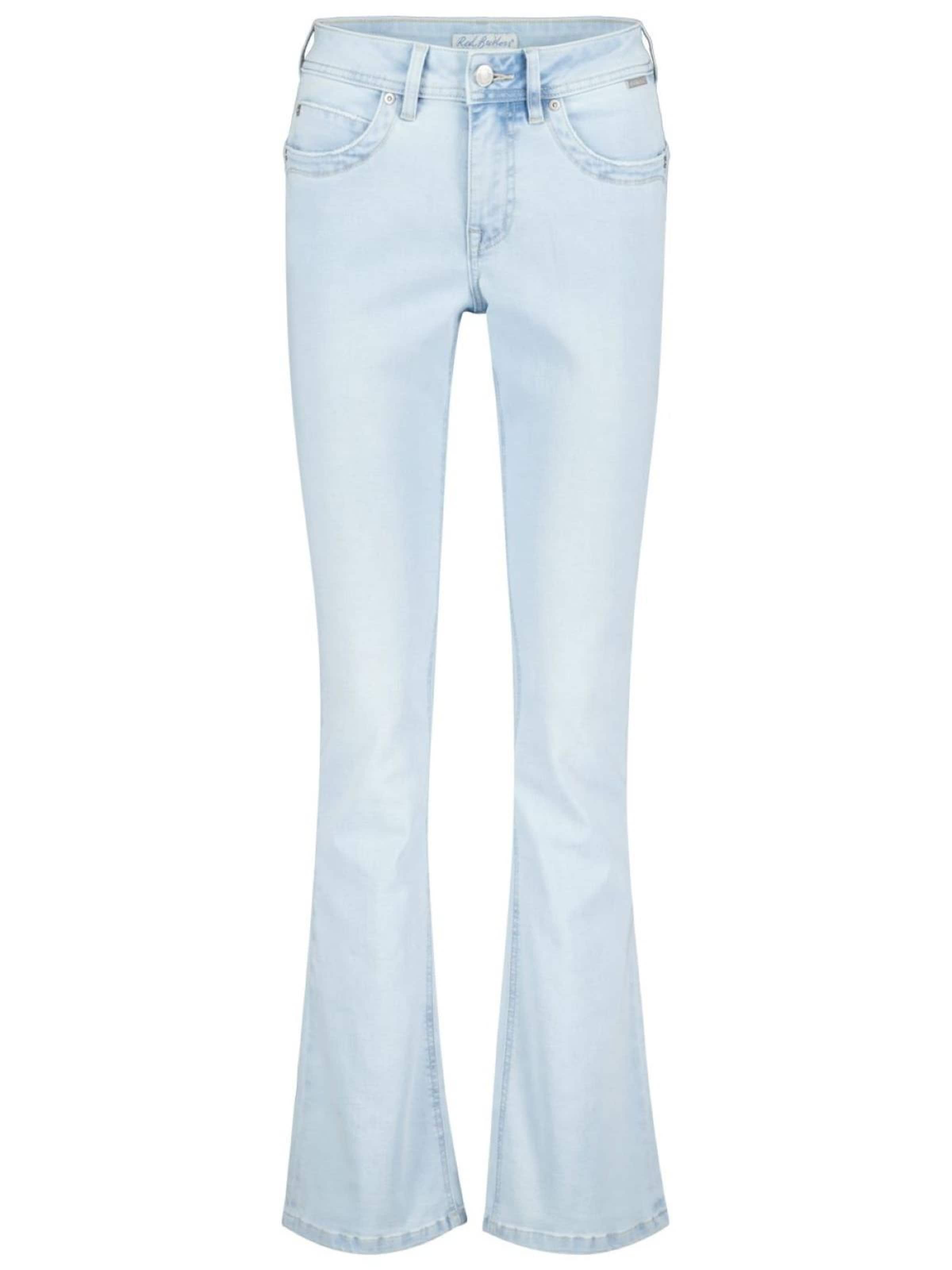 Red Button Regular Jeans 'RB Babette l.bleach L33' in Blauw: voorkant