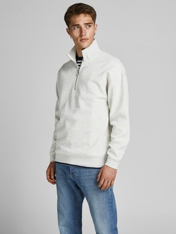 JACK & JONES Sweatshirt 'Brink' in Wit: voorkant