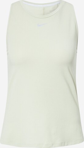 NIKE Sporttop in Groen: voorkant