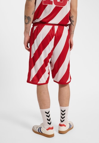 Hummel Loosefit Sportbroek 'DBU 26' in Rood