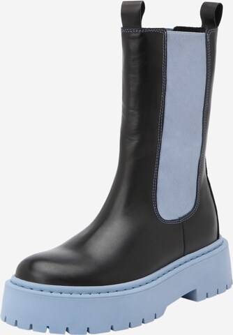 Bianco Chelsea boots 'Deb' in Zwart: voorkant