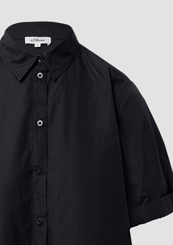 s.Oliver Blousejurk in Zwart