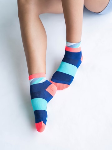 INCYLENCE Athletic Socks 'STRIDES SHORT' in Blue