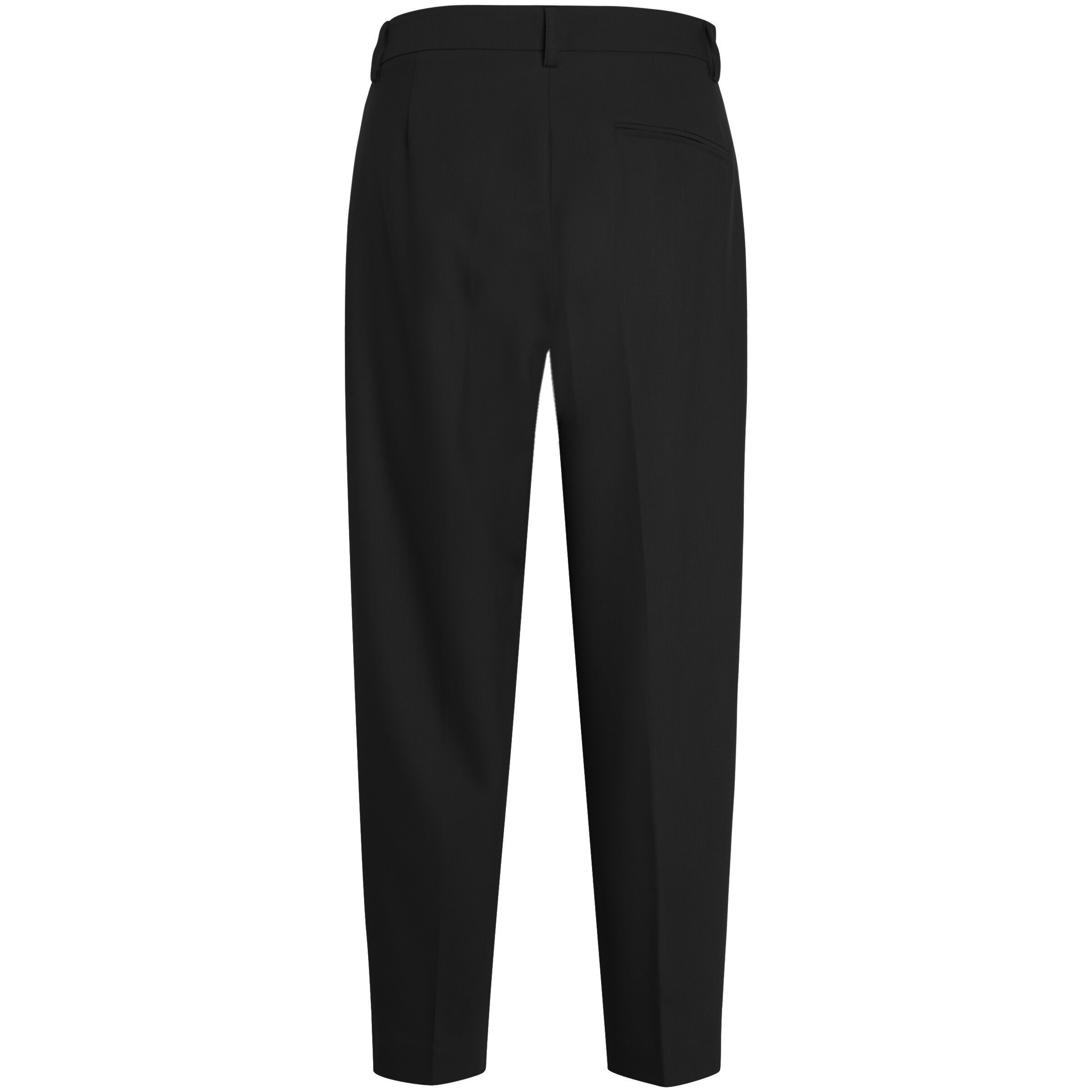 BRUUNS BAZAAR Zwężany krój Spodnie w kant 'Cindy Dagny' w kolorze czarny