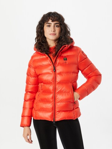 Blauer.USA Winterjas 'Sorona' in Rood: voorkant