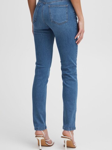 PULZ Jeans Slimfit Jeans 'Emma' in Blauw