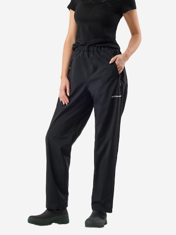 Regular Pantalon outdoor 'Orust' SWEDEMOUNT en noir