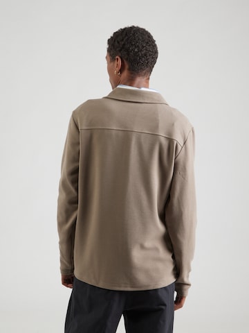 Only & Sons - Sudadera con cremallera 'ONSNEWKODYL' en marrón