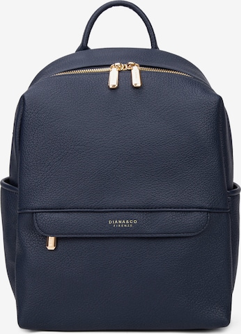 Zaino di Diana&Co. in blu: frontale