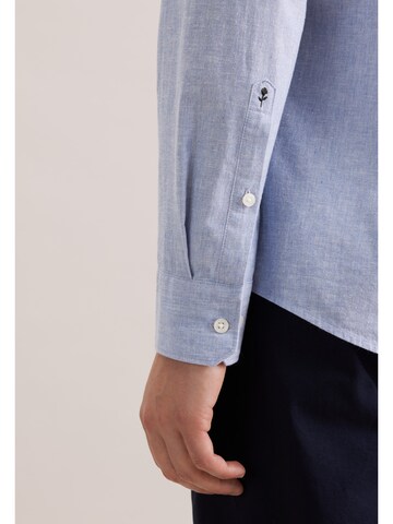 SEIDENSTICKER Regular fit Business shirt in Blue