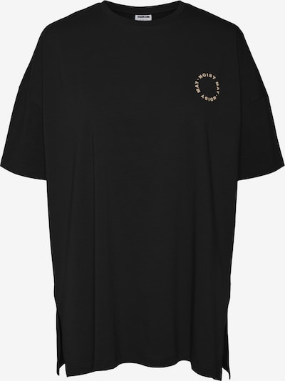 Noisy may T-Shirt 'Loui' in pastellpink / schwarz, Produktansicht