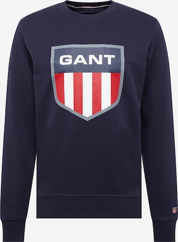 GANT Tréning póló - kék: elől