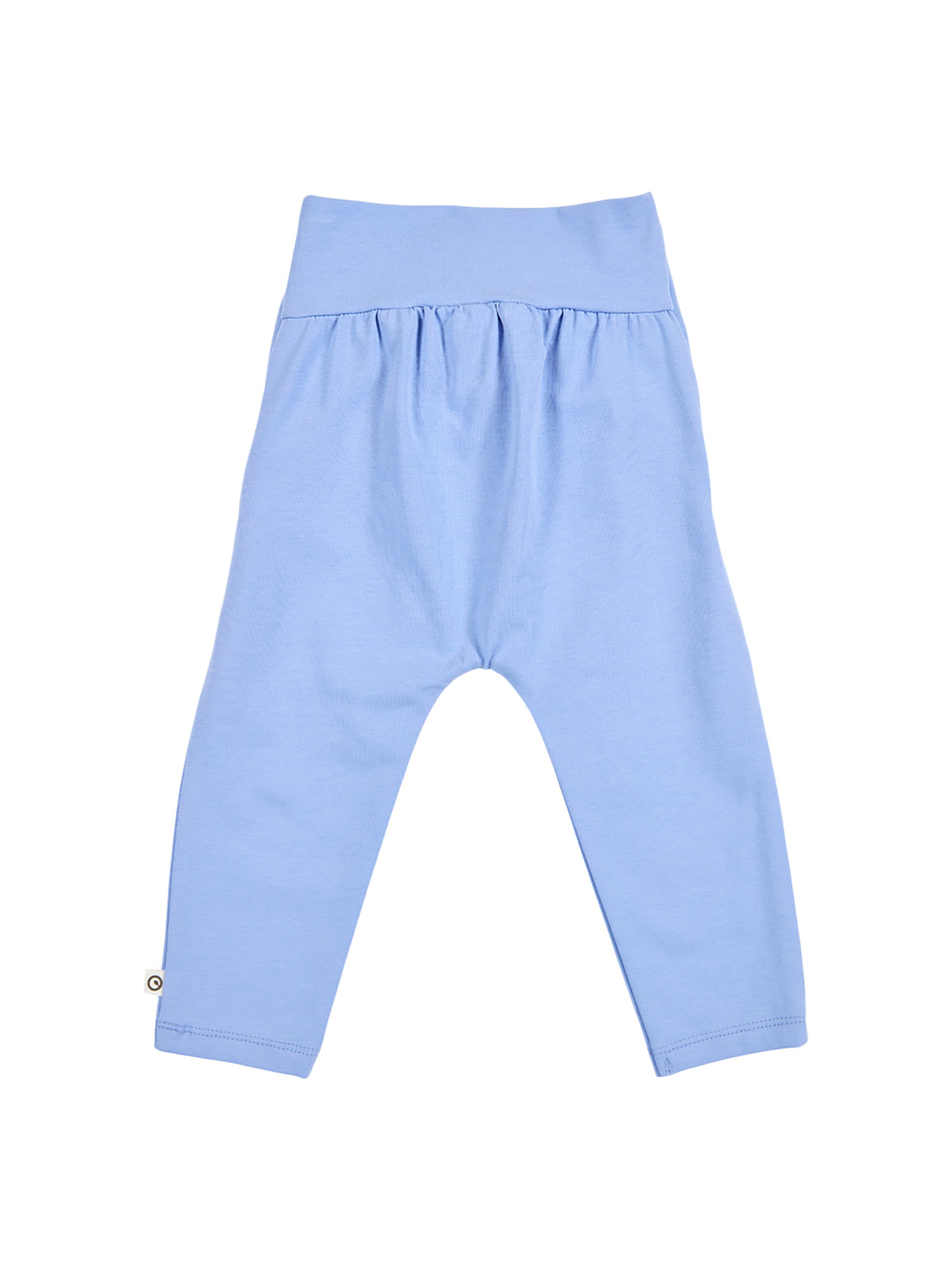 Müsli by GREEN COTTON Regular Trousers in Blue
