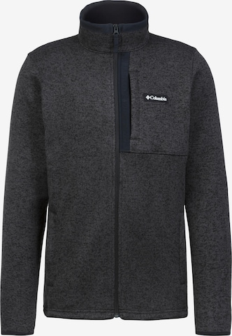 COLUMBIA - Sudadera con cremallera deportiva 'Sweater Weather' en negro: frente
