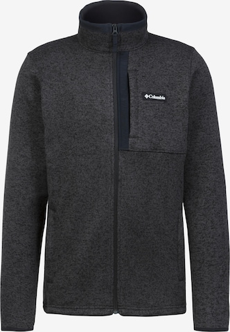 COLUMBIA Fleecejacke 'Sweater Weather' in Schwarz: predná strana