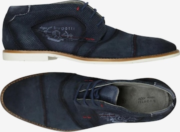 bugatti Halbschuh 43 in Blau: Vorderseite