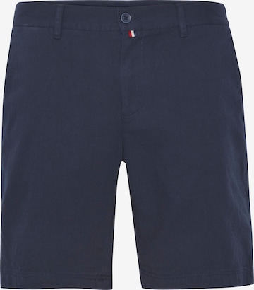 FQ1924 Broek 'Snorri' in Blauw: voorkant