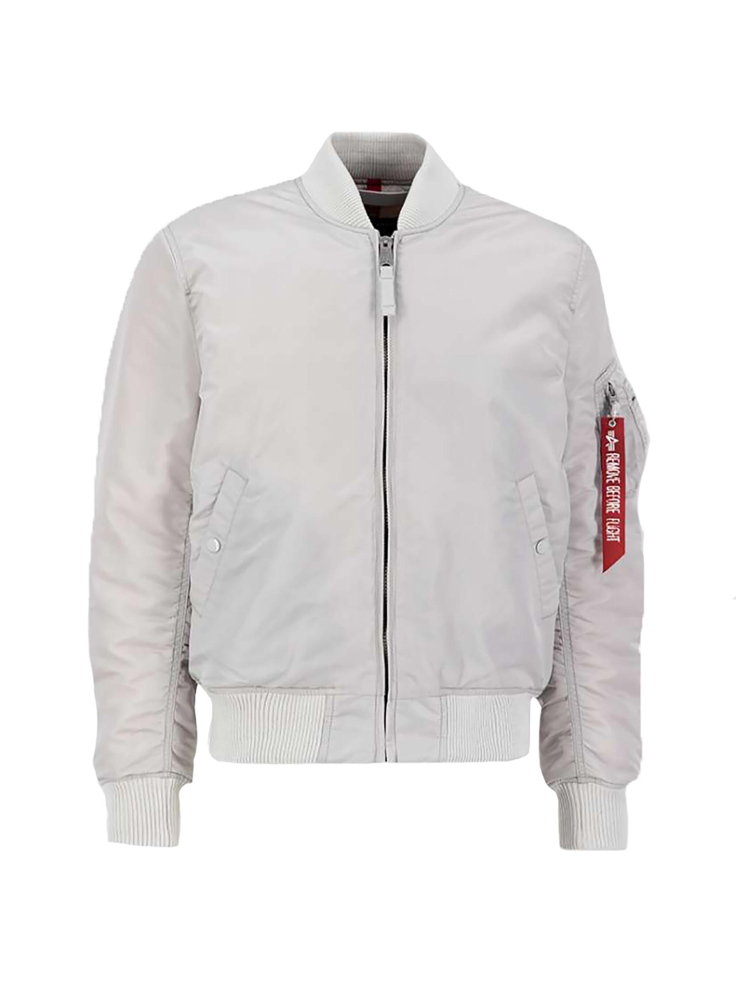 ALPHA INDUSTRIES Between-Season Jacket 'MA-1 VF 59' in Grey: front