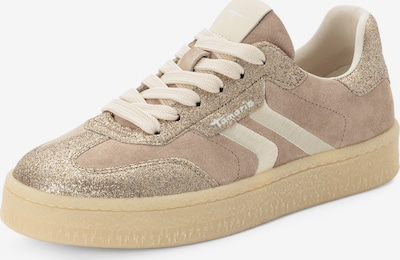 Tamaris Nízke tenisky - krémová / mokka / bronzová, Produkt