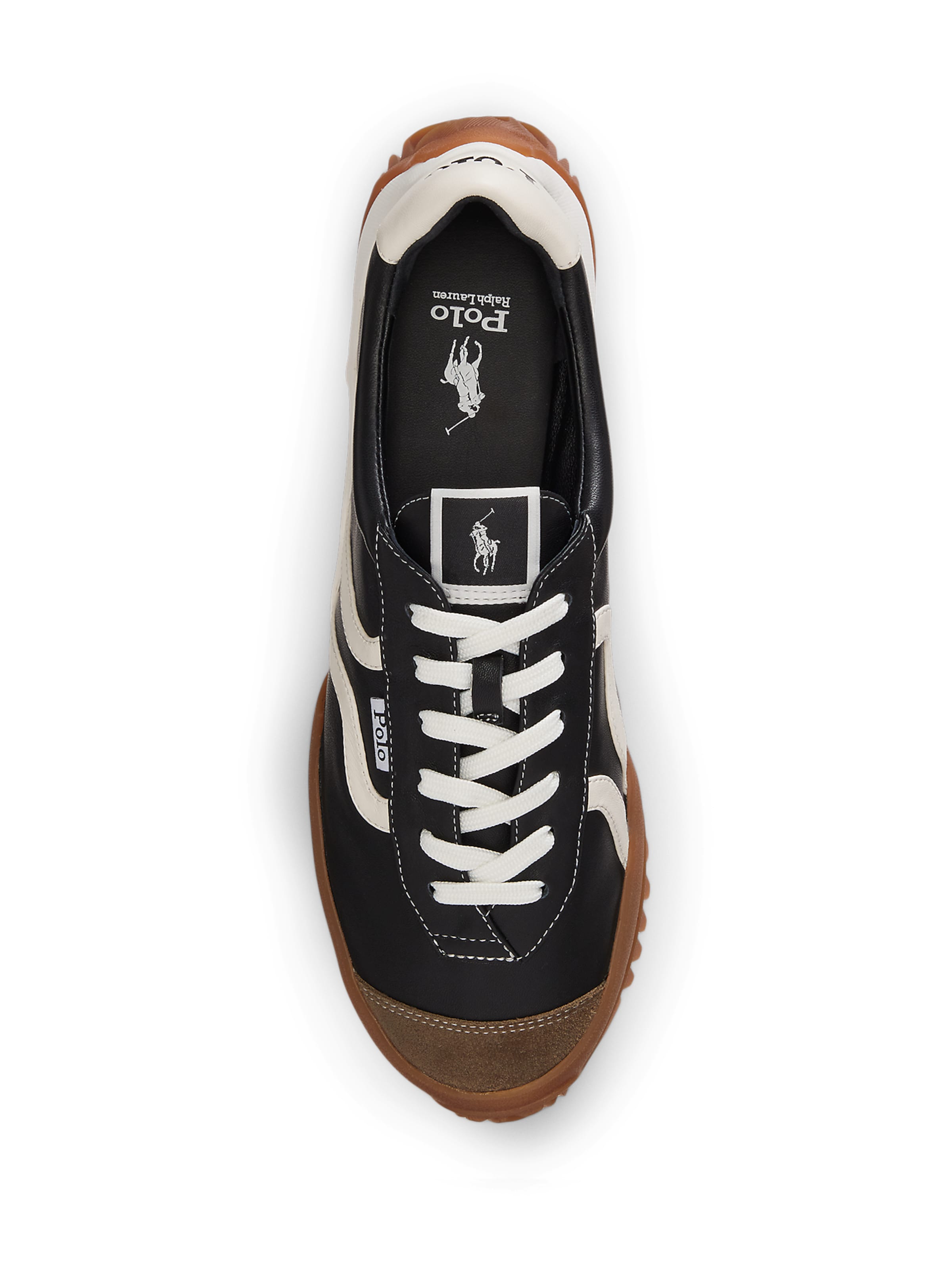 Polo Ralph Lauren Низкие кроссовки 'TREAD' в Черный